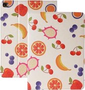 Anti-val horizontaal Flip TPU leren hoes met houder & slaap- / wekfunctie voor iPad 10.2 (2020) / (2019) (fruit)