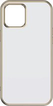 TOTUDESIGN AA-141 Soft Jane-serie schokbestendig galvaniseren TPU beschermhoes voor iPhone 12/12 Pro (goud)