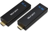 Measy W2H Nano 1080P HDMI 1.4 3D Draadloze HDMI Audio Video Zender Ontvanger Extender, Transmissieafstand: 30m, EU-stekker