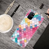 Voor OnePlus 8T schokbestendig geverfd transparant TPU beschermhoes (kleurenkwartet)