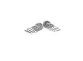 zilver oorbellen Pia wings | oorbellen dames zilver| sieraden vrouw | Zilverana | 925 Zilver
