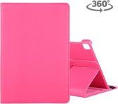 Voor Huawei Enjoy Tablet 2 10.1 inch Litchi Textuur Roterende ClassicBusiness Horizontale Flip Leren Case met Houder (Rose Rood)