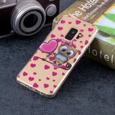 Love Owl Pattern Soft TPU Case voor Galaxy S9