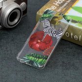 Patroon Transparant TPU Soft Case voor Galaxy A6 (2018)
