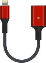 8-pins naar USB OTG-adapterkabel, geschikt voor systemen boven IOS 13 (rood)