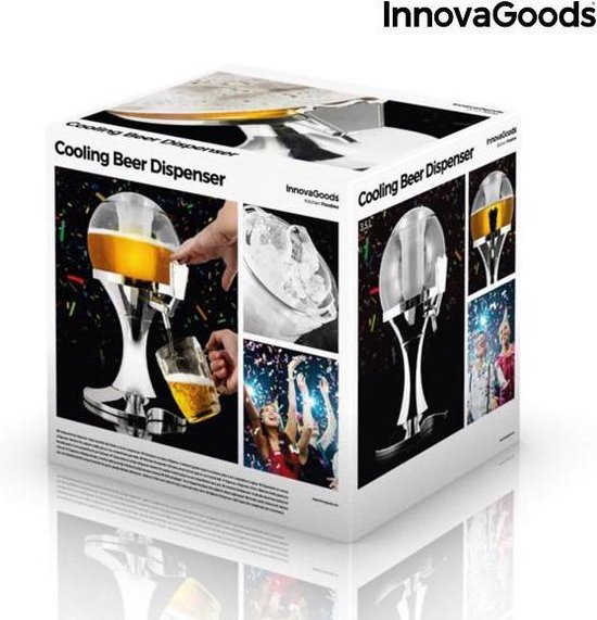 InnovaGoods Bolvormige Koelende Bier Dispenser - Innovagoods