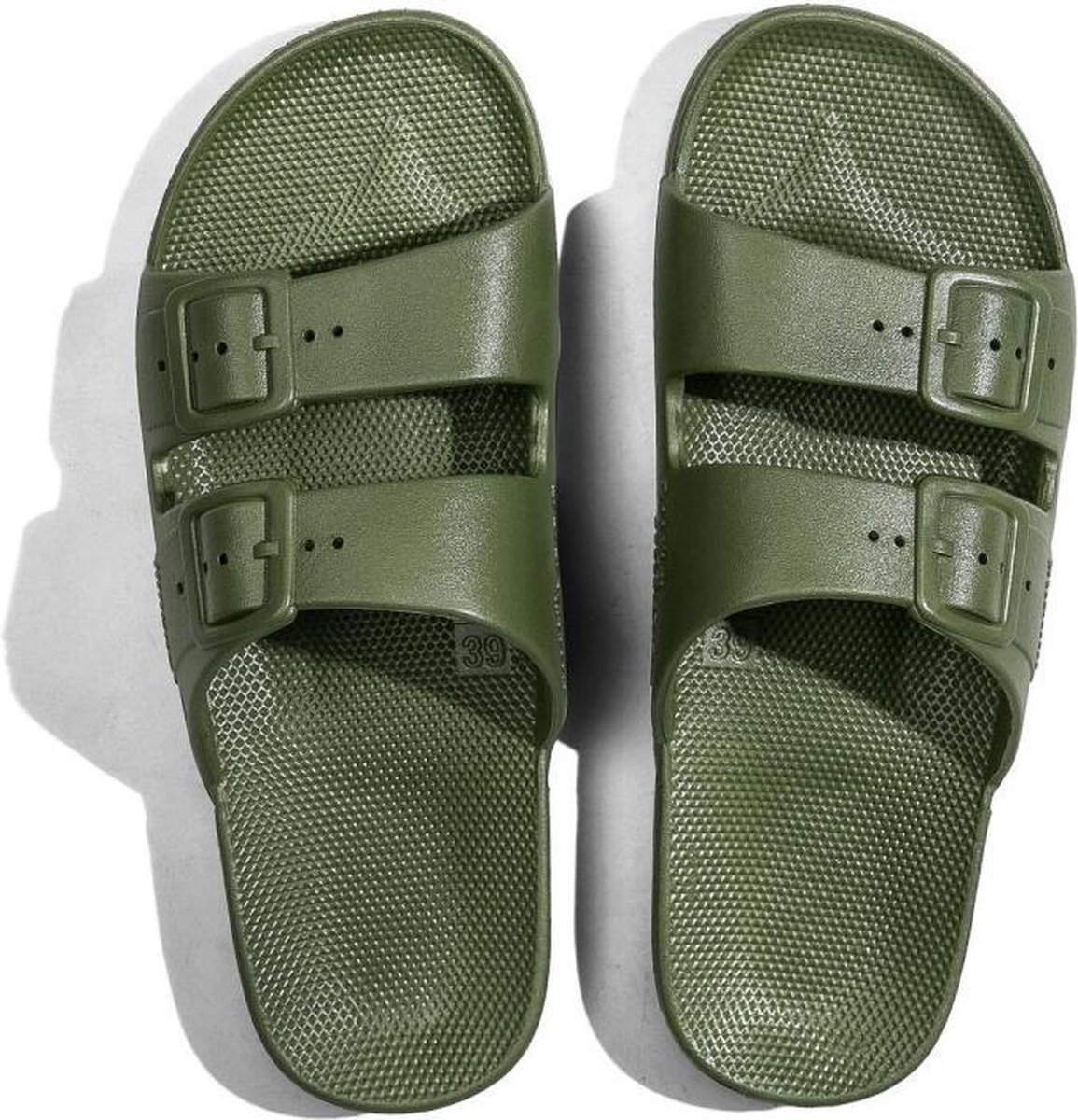 Freedom Moses Slippers Cactus Donkergroen - Maat 36-37