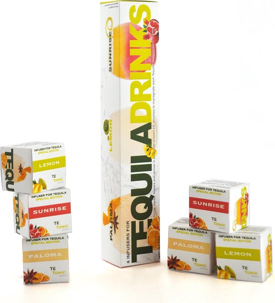 Te Tonic Experience Nanopack voor cocktails met Tequila specerijen