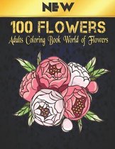 Adult Coloring Book Flowers New