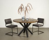 Eettafel Basto rond | Mangohout