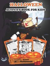 Halloween Activity Book for Kids: