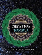 Christmas Mandala Adult coloring book