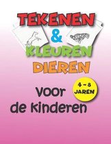 Tekenen kleuren dieren voor de kinderen 4-8 jaren