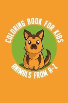 Coloring Book for Kids Animals from A-Z