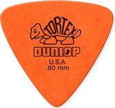 Dunlop Tortex Triangle Pick 0.60 mm 6-pack plectrum
