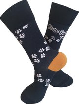 Verjaardag cadeautje voor hem en haar - SCOOBY DOO Sokken - Sokken - Leuke sokken - Vrolijke sokken - Luckyday Socks - Sokken met tekst - Aparte Sokken - Socks waar je Happy van wo