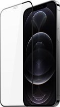 DUX DUCIS 0,33 mm 9H medium aluminiumoxide HD volledig scherm gehard glasfilm voor iPhone 12 Pro Max (zwart)
