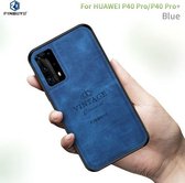 Voor Huawei P40 pro / P40pro + PINWUYO Zun Series PC + TPU + Skin Waterdicht en Anti-fall All-inclusive beschermende shell (blauw)