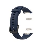 Voor Huawei Honor Band 6 TPU vervangende horlogeband, maat: één maat (nachtblauw)