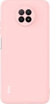 Voor Xiaomi Redmi Note 9T IMAK UC-2-serie Schokbestendige volledige dekking Zachte TPU-hoes (roze)