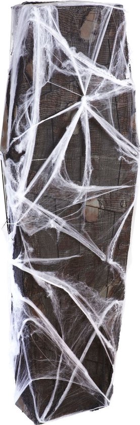 "Doodskist met spinnenwebben decoratie Halloween  - Feestdecoratievoorwerp - One size"