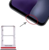 SIM-kaarthouder + SIM-kaarthouder voor Geschikt voor Xiaomi Mi 10 Lite 5G (zilver)
