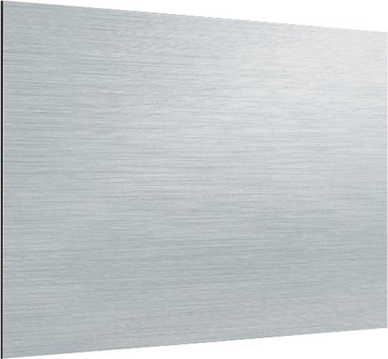 Aluminium keuken spatwand voor fornuis 100x60 cm | bol.com