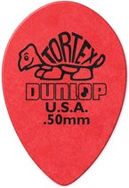 Dunlop Tortex Small Teardrop Pick 0.50 mm 6-pack plectrum