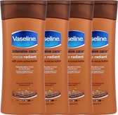 Vaseline Cocoa Radiant Herstellenmde Jelly Multi Pack - 4 x 200 ml