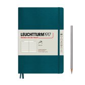 Leuchtturm1917 A5 Medium Notitieboek lined Pacific Green softcover