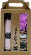 Soap & Gifts - Giftset XL - Wild Roses - 4 delig
