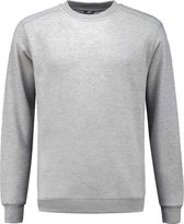 REWAGE Sweater Premium Heavy Kwaliteit - Heren - Grijs - M