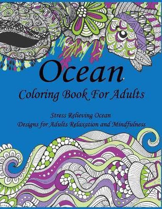 Ocean Coloring Book For Adults | 9798687765909 | Jimmy Byloird | Boeken