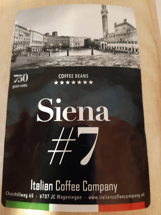 Italian Coffee Company Siena (7,5 kilogram) bol