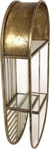 Lux - wandrek- goud - metaal - 54.5x17x100