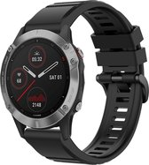 iMoshion Siliconen Smartwatch Bandje voor de Garmin Fenix 6 / 6 Pro - Zwart