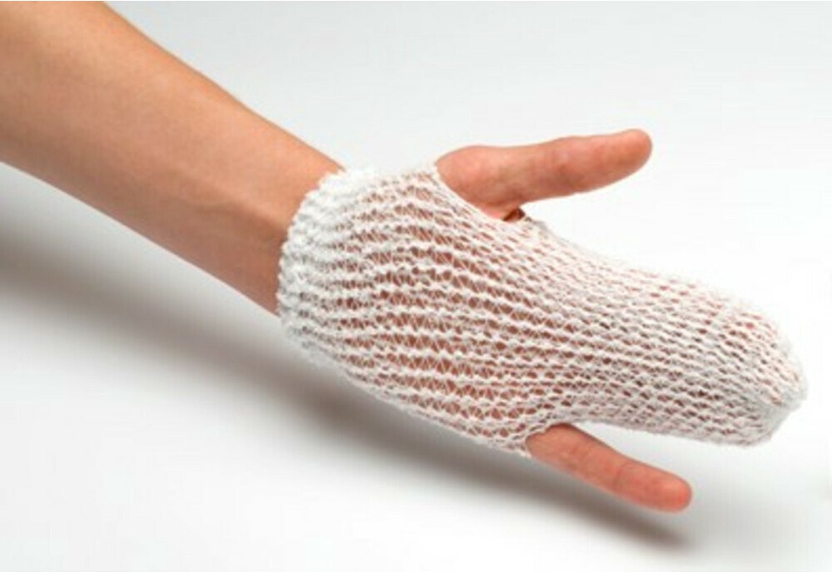 Goedkoopste Elastisch netverband katoen hand/onderarm/pols nr.1