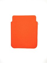 Daff - Vilt Tablethoes - Oranje/Zwart - 21.5 x 26cm - Merinowol - tot 11inch