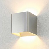 Artdelight Fulda - wandlamp - 1x6watt LED geïntegreerd - aluminium