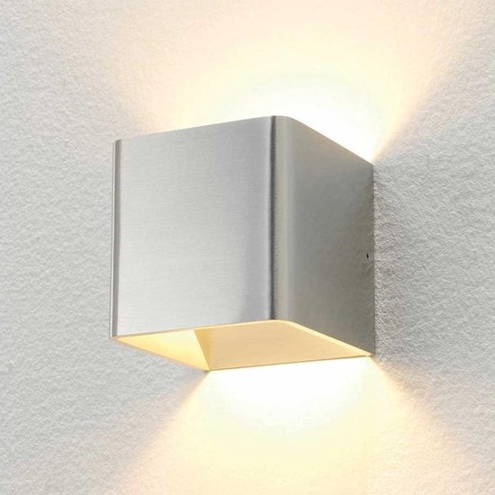 Artdelight Fulda - wandlamp - 1x6watt LED geïntegreerd - aluminium