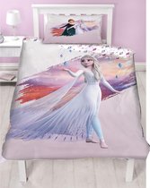 Frozen Disney Dekbedovertrek - Disney Frozen Dekbedovertrek Forest - Eenpersoons - 140 x 200 cm - Polyester