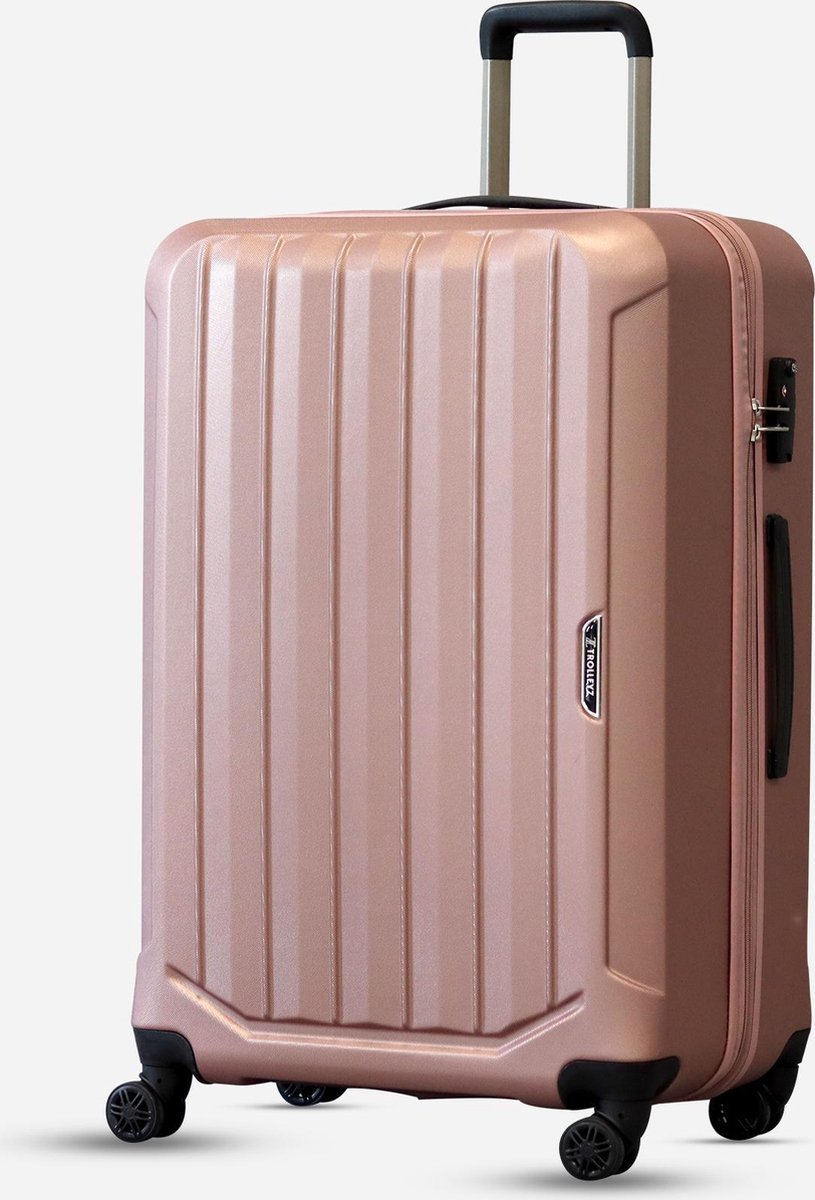 ©TROLLEYZ - Bali No.22 - Reiskoffer 78cm met TSA slot - Dubbele wielen - 360° spinners - 100% ABS -