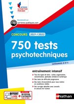 750 tests psychotechniques - Concours 2021/2022 - Catégories B et C N° 43 (IFP) 2021
