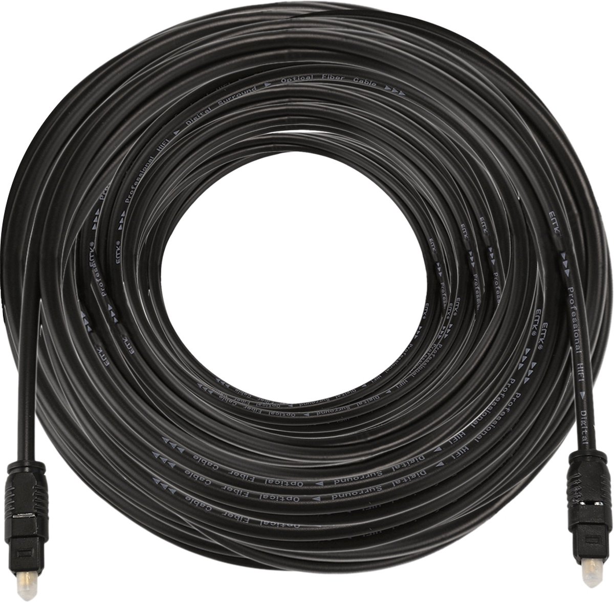 Toslink optische kabel van By Qubix - ETK Digital Toslink Optical kabel ...
