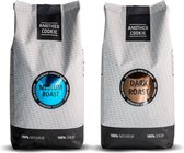 100% Bio/RFA - 100% Arabica- Kennismakingspakket - Bonen - 2x 750 gram - voor romige espresso & lungo