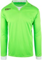 Robey Shirt Catch LS - Voetbalshirt - Neon Green - Maat 128