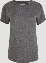 O'Neill T-Shirt Women Essentials Grey S - Grey 60% Gerecycleerd Polyester, 40% Katoen Round Neck