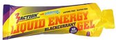 3Action Liquid Energy Gel Blackcurrant 55ml Doos 15 stuks