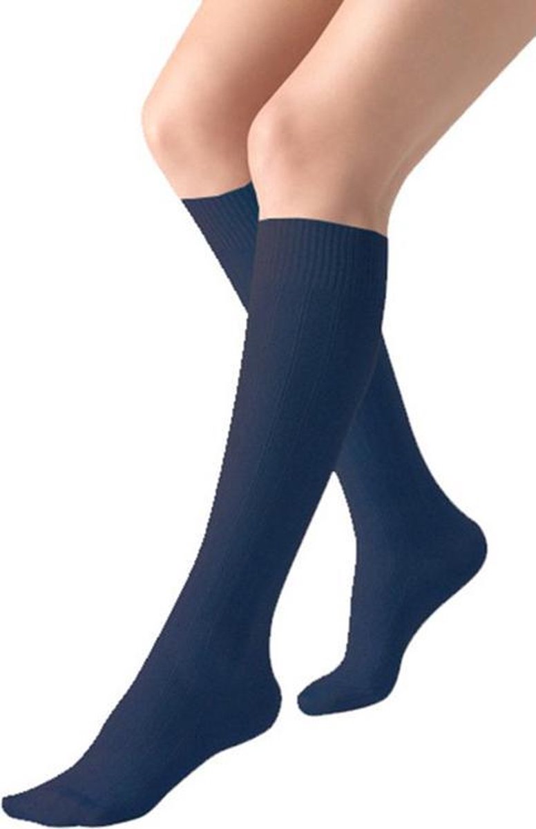 Ofa 365 Met Aloe Vera Steunkousen Marine schoenmaat 39/41 reiskousen, compressiekousen, vliegkousen ,m/v