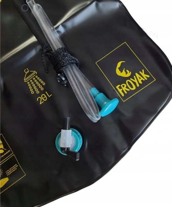 Douche de Camping FROYAK 20L Chauffage Solaire | UK
